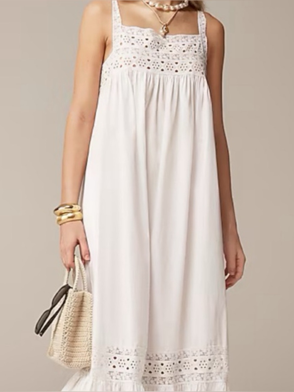 J. Crew Athena Dress M In Cotton Poplin NWT